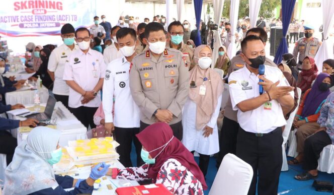 
					Kapolda Jateng Tinjau Skrining TB di Tegal, TOSS TB Diperkuat untuk Temukan Kasus Lebih Dini