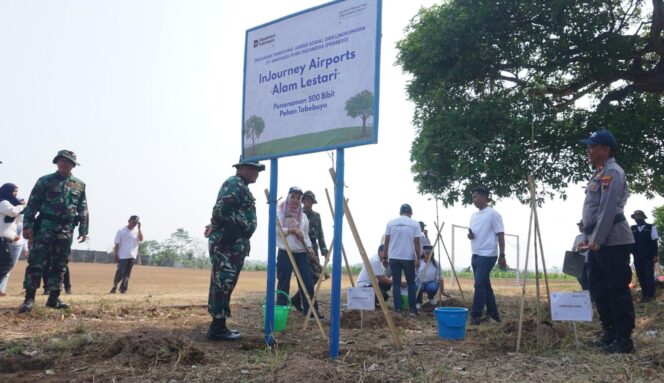
					Bandara Ahmad Yani Tanam 500 Tabebuya di Polaman, Dorong Penghijauan Kota Semarang