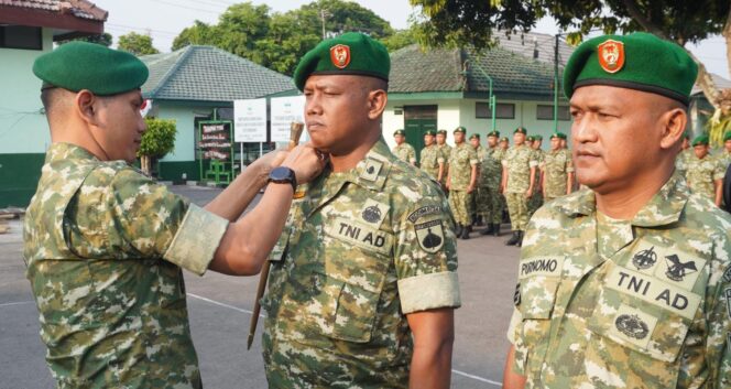 
					Naik Pangkat, Prajurit Kodim Boyolali Diminta Makin Profesional dan Bertanggung Jawab