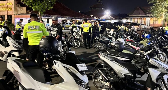 
					44 Motor Berknalpot Brong Ditindak Satlantas Polres Tegal