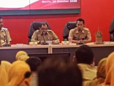 Sosialisasi penyusunan data administrasi kependudukan di Kompleks Kantor Bupati Semarang, Senin (5/10/2026). Foto: Diskominfo Kab Semarang 