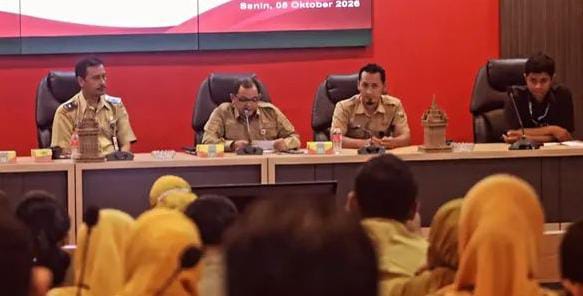 Sosialisasi penyusunan data administrasi kependudukan di Kompleks Kantor Bupati Semarang, Senin (5/10/2026). Foto: Diskominfo Kab Semarang 