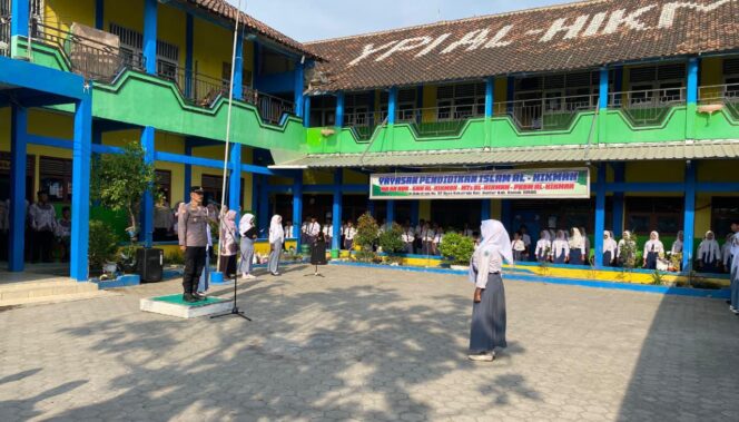 
					Polres Demak Tanamkan Nilai Pancasila kepada Pelajar melalui Apel Kebangsaan
