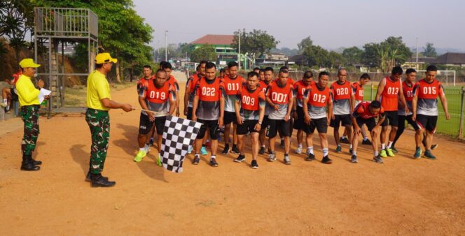 
					Kodim Boyolali Uji Kebugaran Prajurit Lewat Garjas Semester II