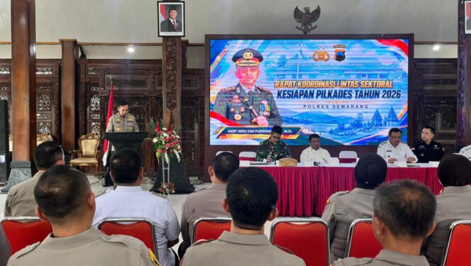 
					Polres Semarang Siapkan 787 Personel Amankan Pilkades Serentak 2026