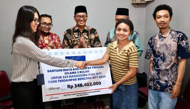 
					Ahmad Luthfi Bantu 224 Mahasiswa NTT, Biaya Kos Tiga Bulan Ditanggung Rp 374,2 Juta