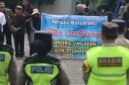 Sejumlah massa yang tergabung dalam Barisan Masyarakat melakukan aksi menolak rencana Geothermal Gunung Ungaran dan Telomoyo. (Foto: Diskominfo Kab Semarang)